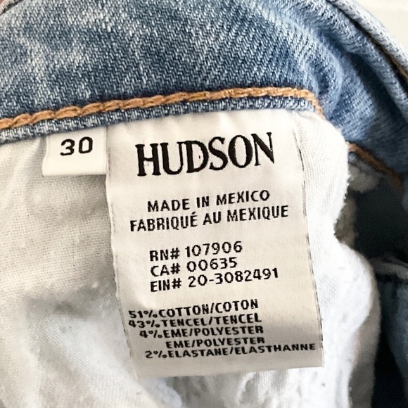 REVOLVE x Hudson Women’s Jeans Barbara High Rise Light wash Size 30 - Picture 5 of 16